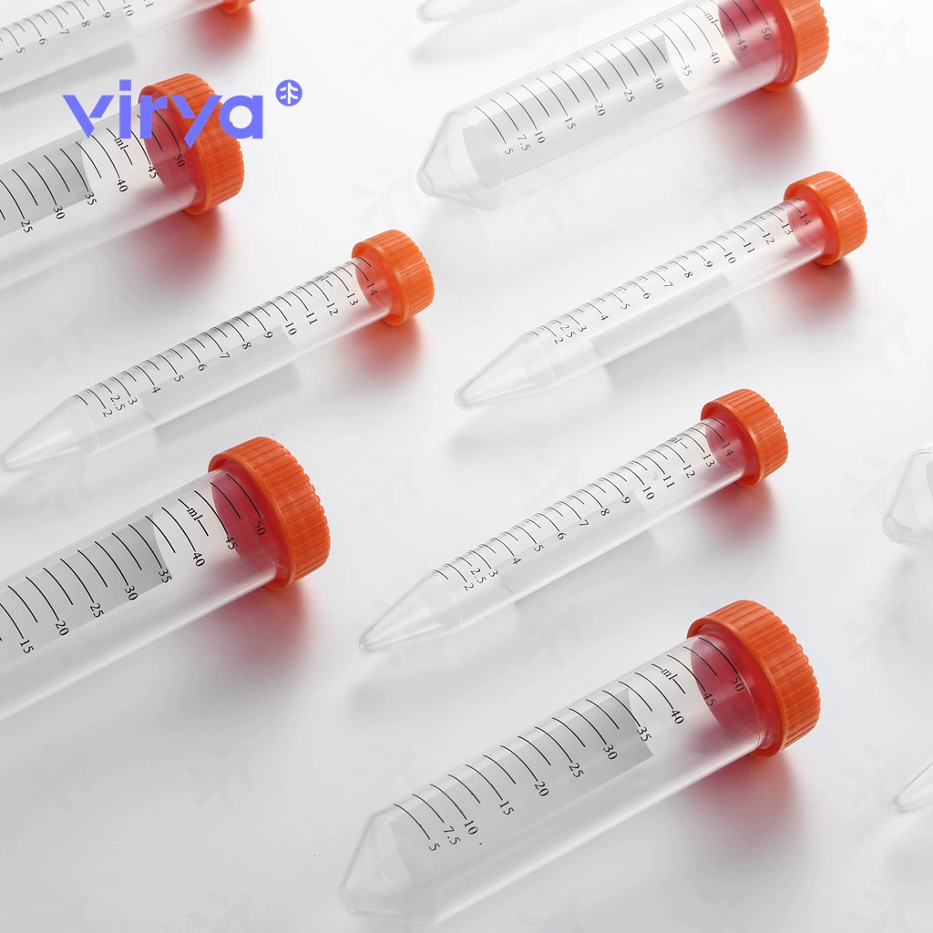 Virya 15.0ml Центрифужная трубка пробоотборная трубка EPs трубка асептическая трубка колпачок конусный конец трубки 3101507