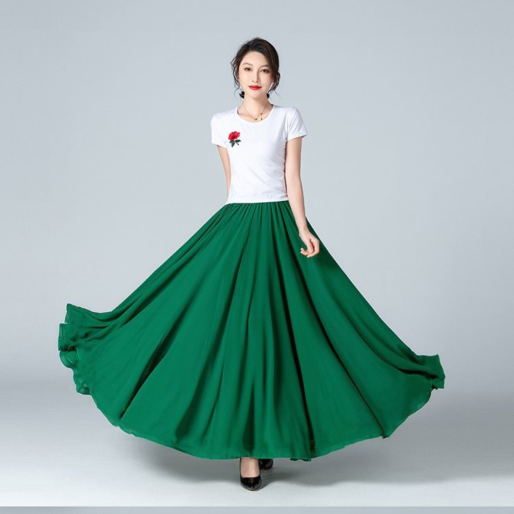 ◐Dark green 720-degree double-layer swing❃