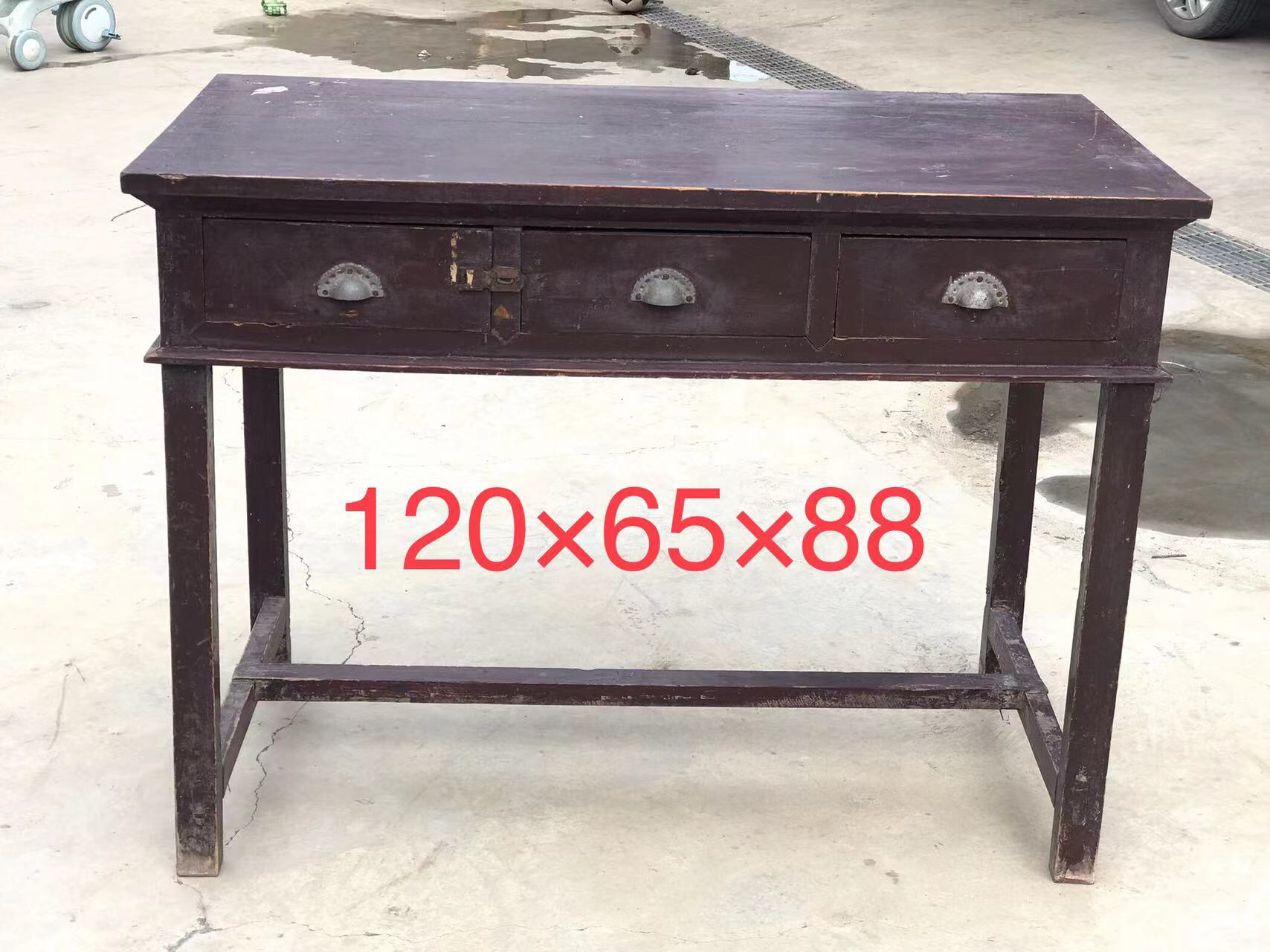 ✅老式家具80年代复古怀旧装饰道具书桌子椅子挂衣架草席老物件摆