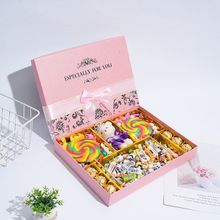 520情人節棒棒糖棉花糖巧克力糖果禮盒裝大禮包送女朋友生日禮物