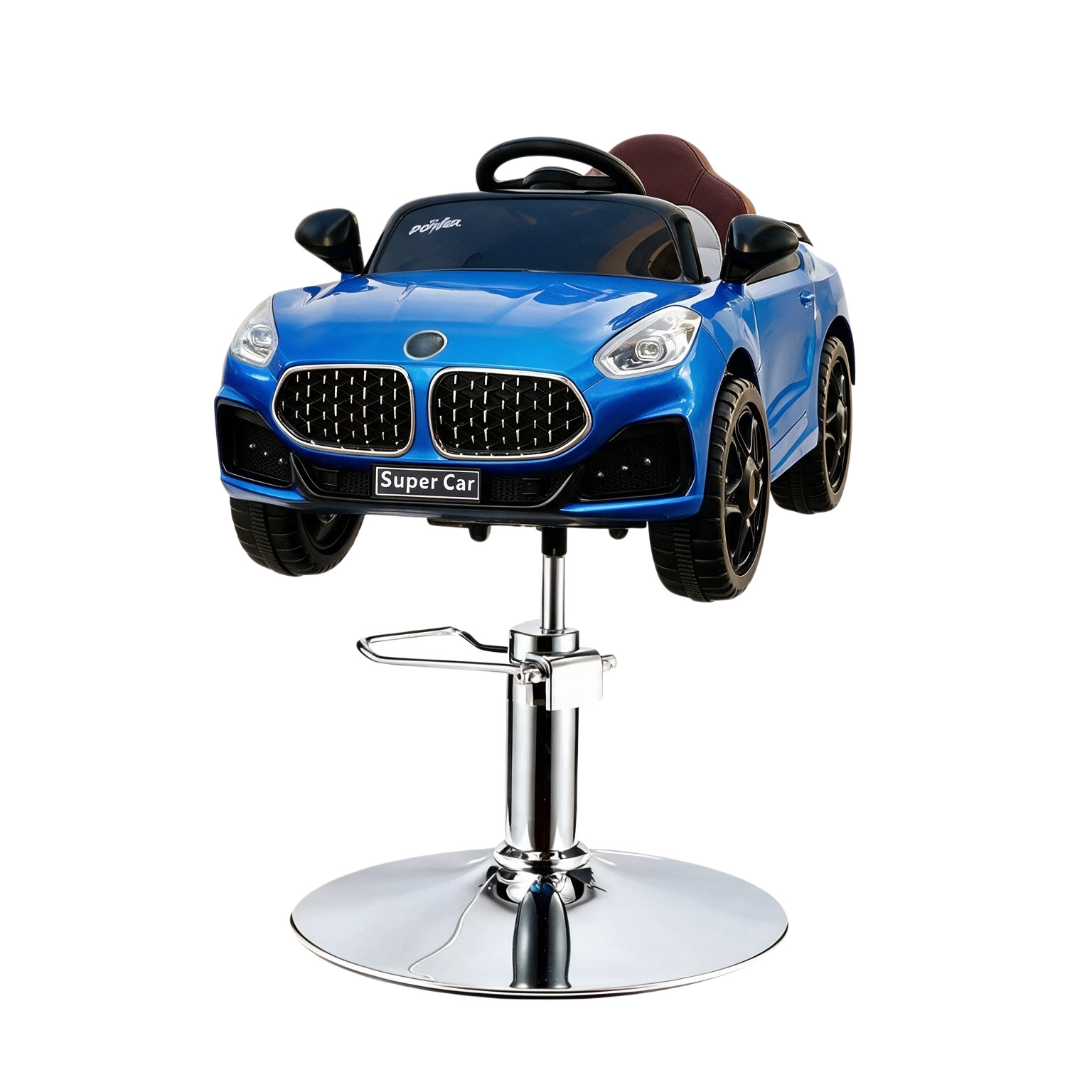 Silla de peluquería transfronteriza para niños silla de cabello giratoria silla de elevación salón de peluquería multifuncional asiento de automóvil de dibujos animados al por mayor image 106