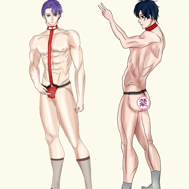 Sexy underwear men's fake niang sexy underwear dress macho men uniform lace jumpsuit a generation of 4066