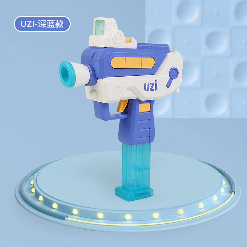 Pistola de agua de pulso eléctrico UZI juguetes de agua infantiles pulverización de agua fuerte automática pistola de agua de alta presión por mayor