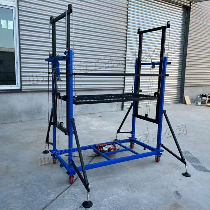 遥控移动式升降平台车高空维修作业平台特种作业电动脚手架升降机
