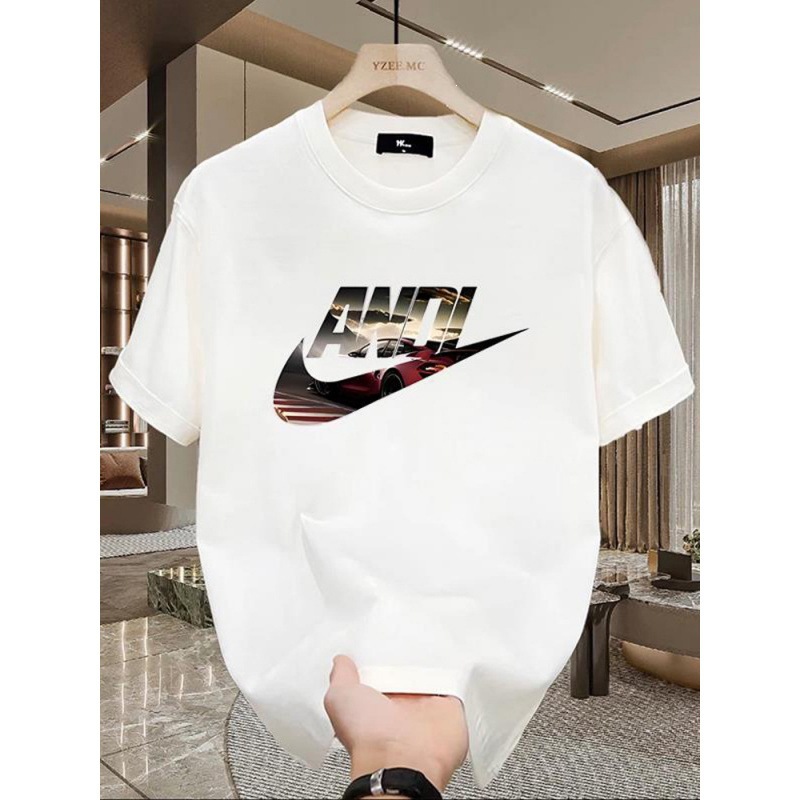 High-Quality Short-Sleeved T-Shirts for Men 2024 Summer New Fashion Printed Trendy Brand Half-Sleeved T-Shirts for Men