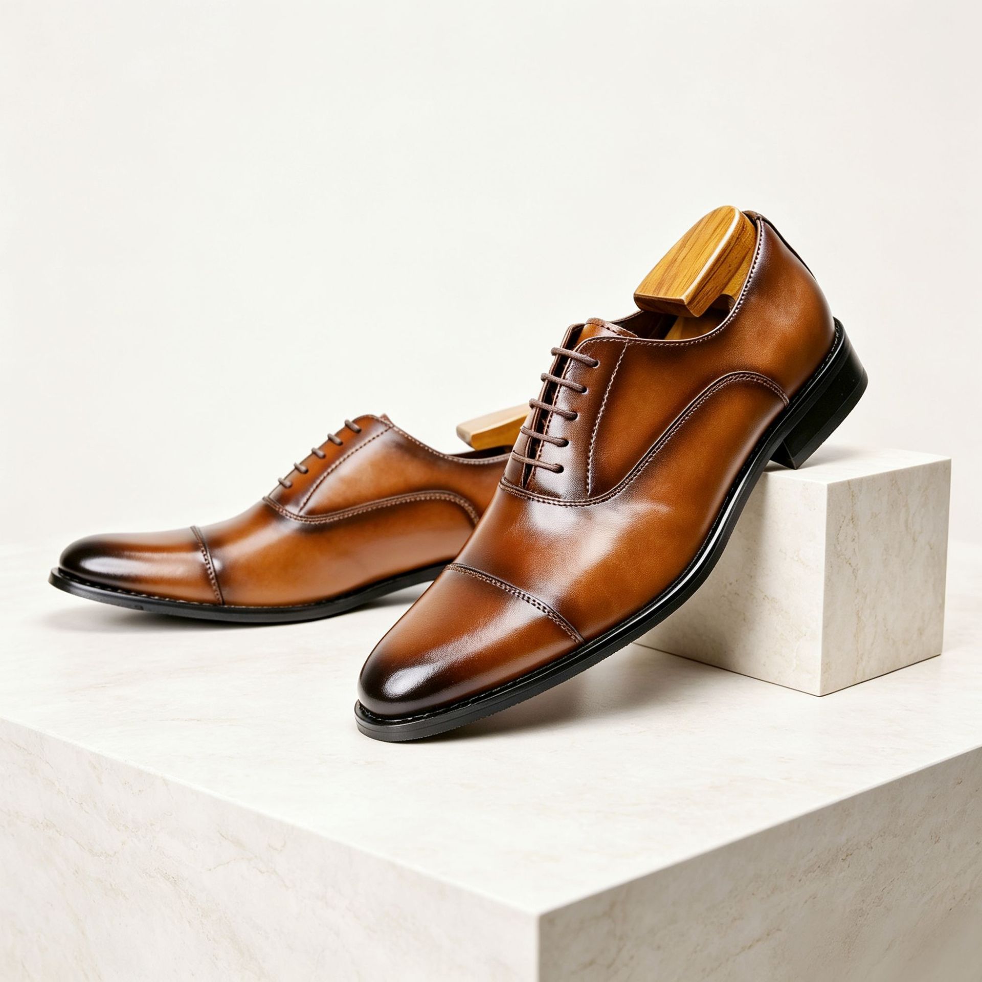Zapatos de cuero zapatos de negocios para hombres Oxford zapatos de hombre cuero genuino desgaste formal zapatos de cuero para hombres de tres articulaciones zapatos de cuero de altura oculta estilo británico