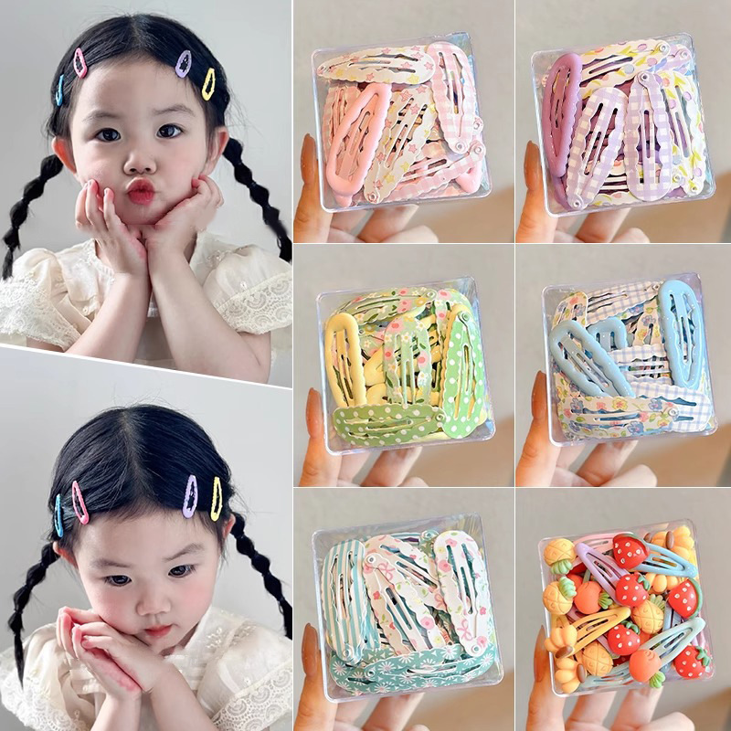 ปิ่นปักผมสีโดปามีนกิ๊บหนีบผมเด็กบีบีกิ๊บติดผมหักกิ๊บหน้าม้าเครื่องประดับผมหน้าร้อนสดใสเครื่องประดับศีรษะ