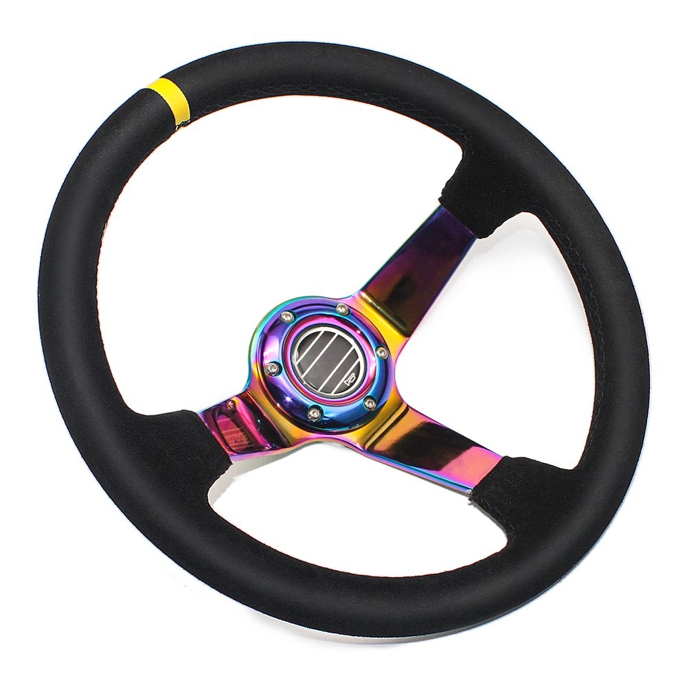 14 inch Sparco Universal Racing Deep Dish Steering Wheel
