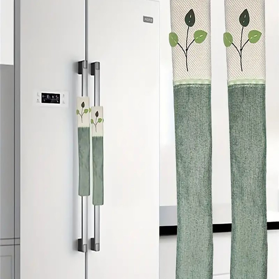 재고 5PCS 냉장고 장갑 냉장고 전자 레인지 핸들 커버 미끄럼 방지 도어 핸들 보호