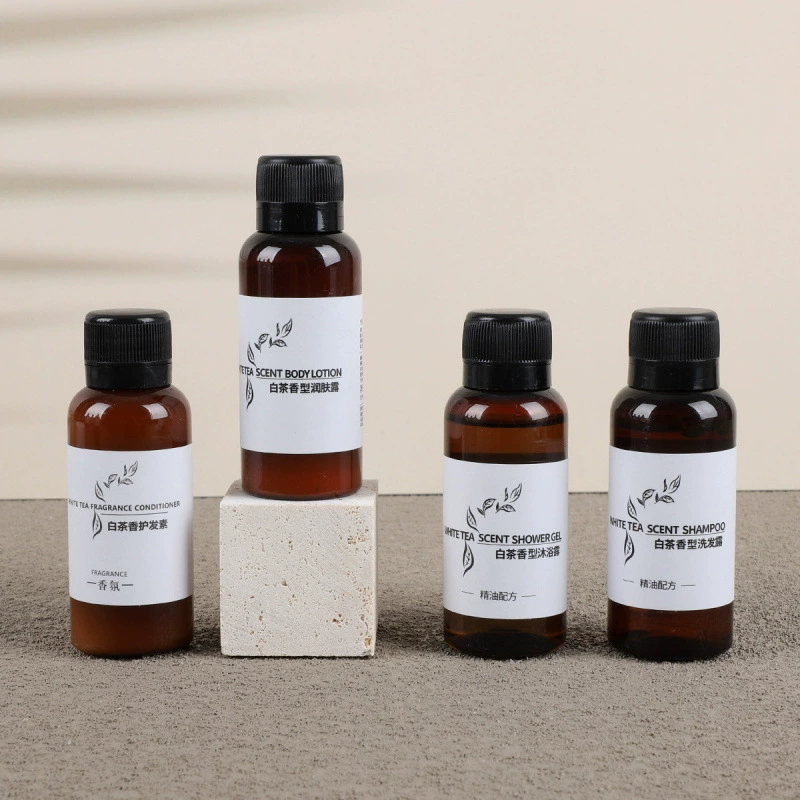 High-end disposable shampoo for hotel, shower gel, set
