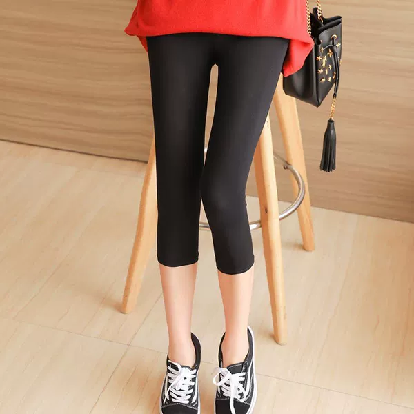 Black [QF08 cropped pants]