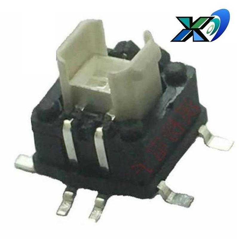 贴片带灯开关双色灯光  带灯按钮开关双色灯  按键开关带灯双色灯