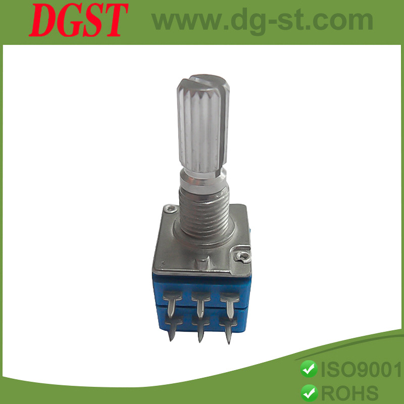 厂家销售12型电位器 汽车电子电位器电位器带开关半轴梅花柄