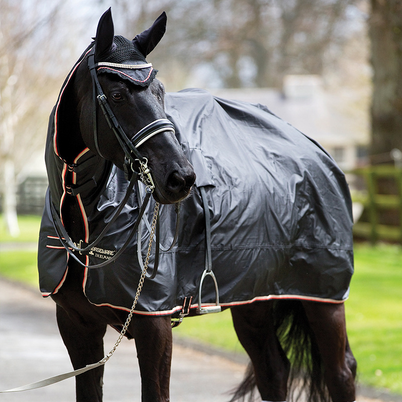 horseware Windproof Waterproof Equestrian Horse Raincoat Outdoor Riding Equipment Equestrian Supplies HW18005