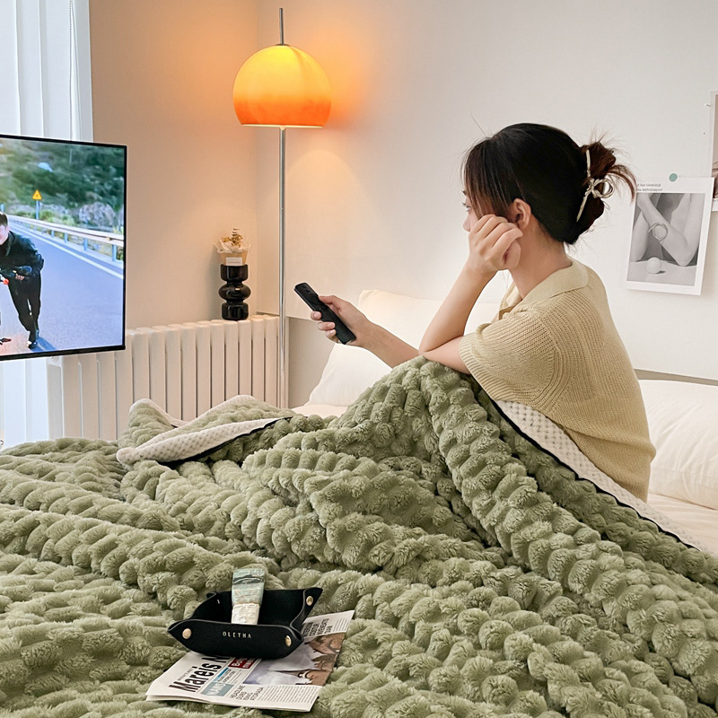 Neue Jahr hohe gewicht goldene schildkröte samt decke verdickt doppelseitige milch samt decke samt abdeckung decke_voghion.com