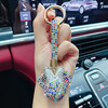 Cartoon cute keychain, trend car keys, pendant, diamond encrusted, wholesale