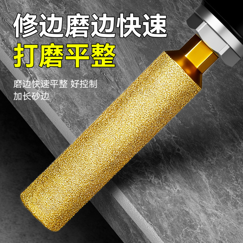加长六角柄大理石玻璃瓷砖干打钻头 加厚钎焊金刚石瓷砖干打钻头|undefined