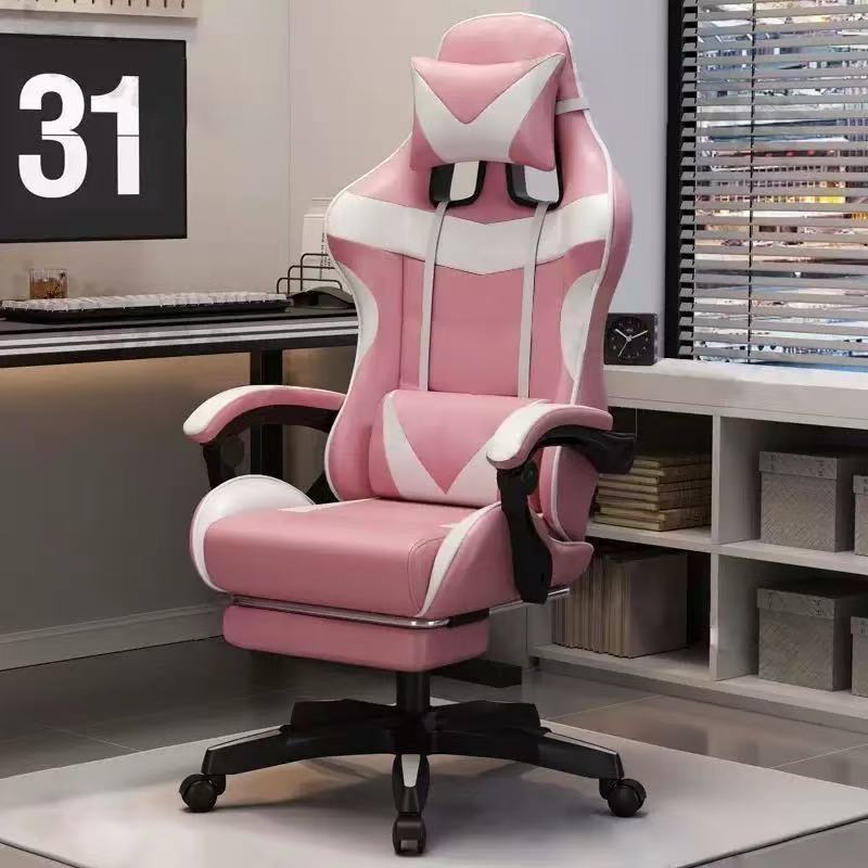 Silla de deportes electrónicos cómodas y sedentarias, silla de computadora doméstica, silla de respaldo ergonómica, silla de oficina reclinable image 14