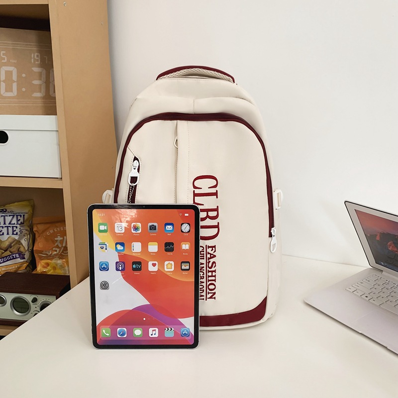 Mochila estilo coreano estudiante de secundaria 2023 nuevos hombres y mujeres mochila de gran capacidad mochila ligera de moda