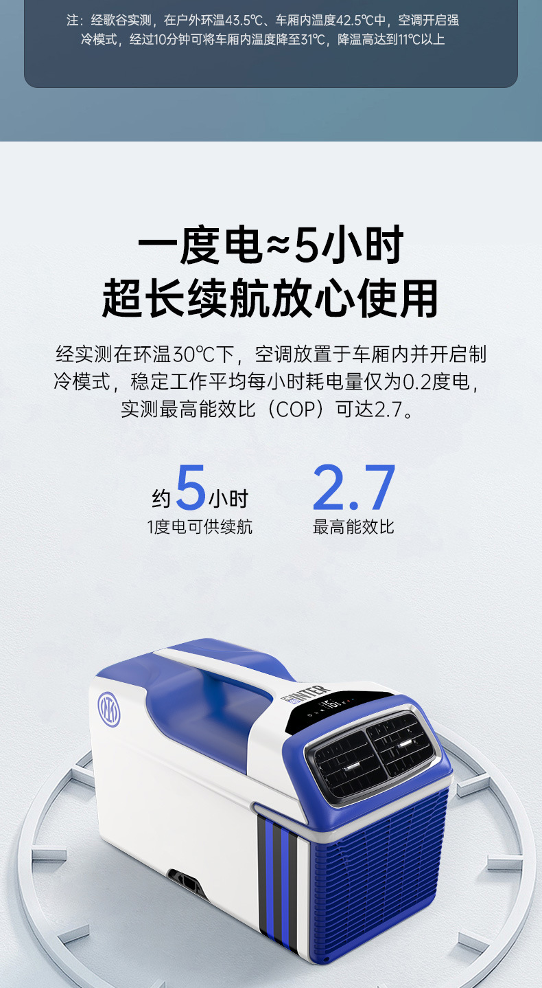 Guge Smart Outdoor Mobile Air Conditioner 1300W GMP15