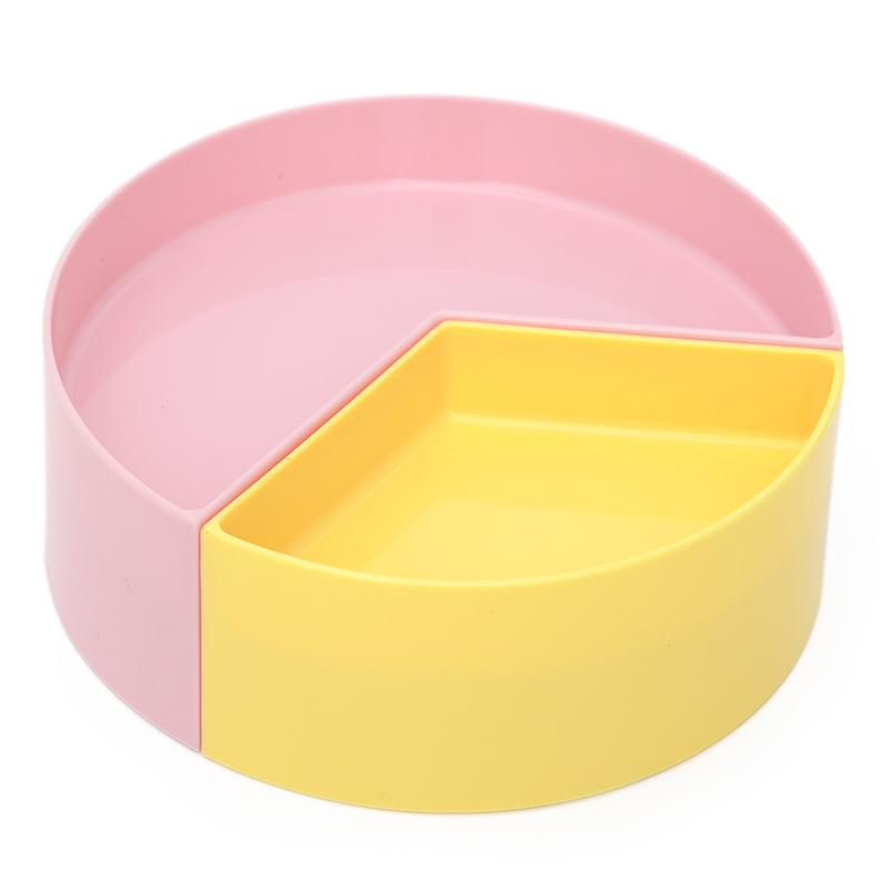 Tazón para gatos, doble tazón para gatos, tazón de agua para gatos, tazón de alimentación para gatos, tazón de boca inclinada para proteger la columna cervical, tazón de arroz para perros, tazón para perros, mascota Wang Jin