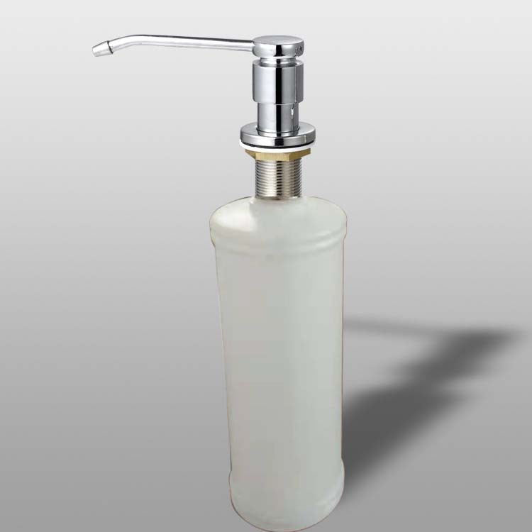Dispensador de jabón líquido contenedor cocina detergente de acero inoxidable lavado teléfono 04 fregadero caja de jabón