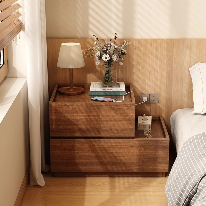 Mesita de noche en lugar de artefacto, combinación de bricolaje, gabinete bajo, gabinete de almacenamiento de dormitorio doméstico, tatami creativo, gabinete de almacenamiento de celebridades de Internet