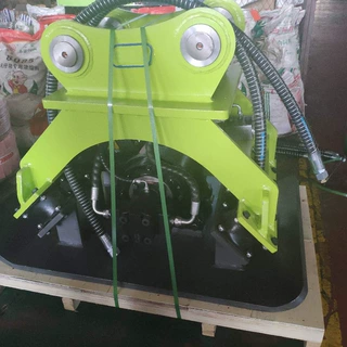 挖掘机液压夯实器路面压实机械平板振动夯挖机工程设备批发