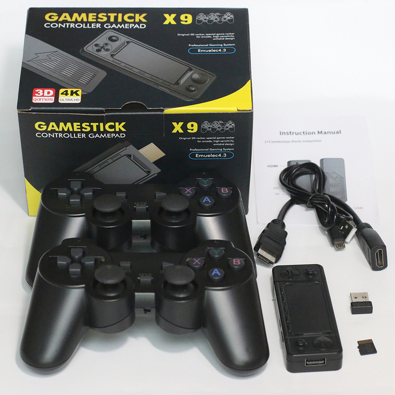 クロスボーダー X9 ゲームコンソール HD ファミリーゲームコンソール PSP ワイヤレスレトロ HDMI テレビゲームコンソール S905X3 X2|undefined