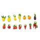 Fruit Glazed Beads Material DIY Handmade Glazed Pineapple Pumpkin Earrings Necklace Accessories Watermelon Glazed Beads