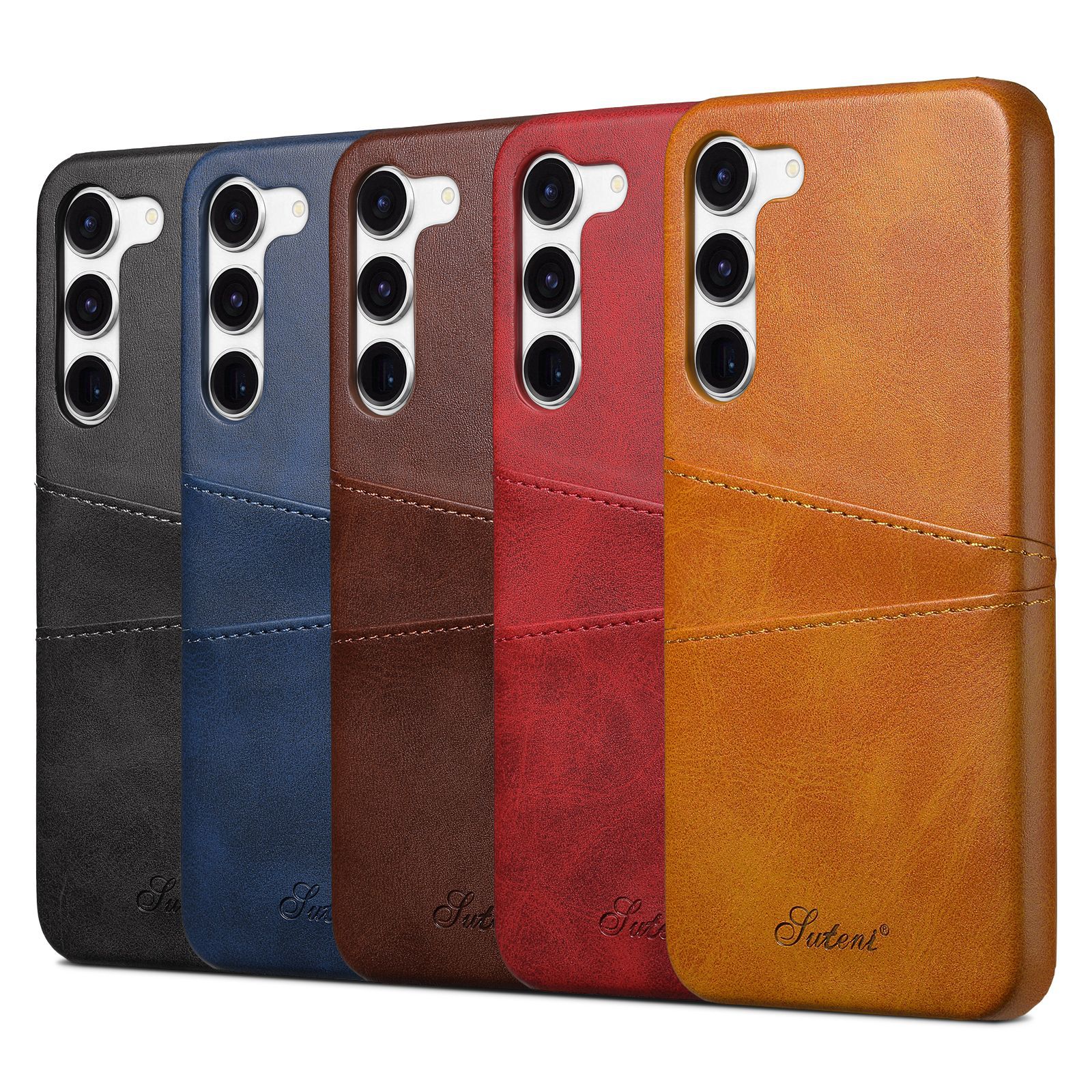 Nordic Style Solid Color Pc Pu    Phone Cases display picture 1