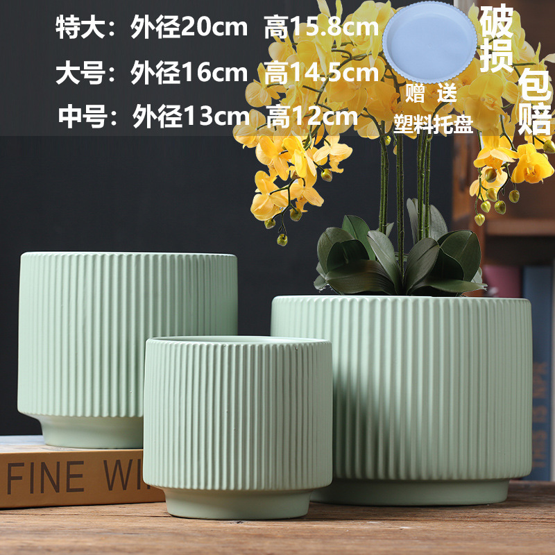 直販の陶器製植木鉢、胡蝶蘭専用鉢、家庭用リビングルーム、一件代発送|undefined