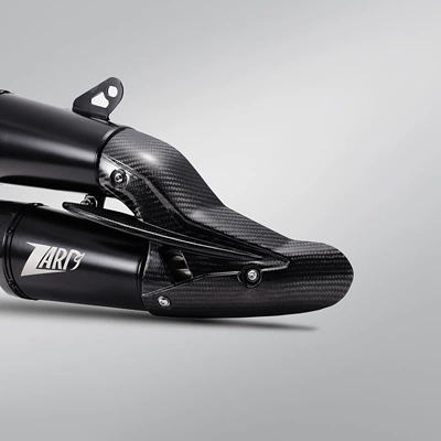 section domestic silencer non-destructive – Motorcycle exhaust pipe