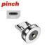 Single contact magnetic suction head charging mobile phone plug charging cable head magnetic head for Apple Huawei Type-c Android
