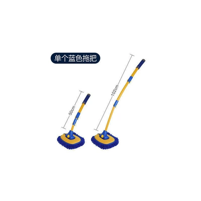 Car cleaning tools car wash brush soft hair does - blue-car-wash-brush-9337a