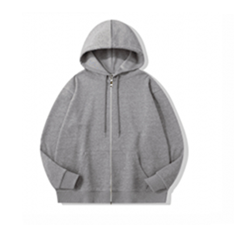 秋冬加绒连帽衫hoodie跨境长袖男式重磅开衫外套纯棉拉链卫衣定制|undefined