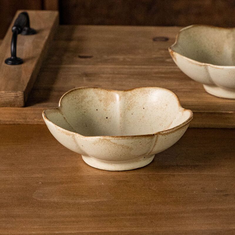 【Featured Flower Rice Bowl~】Handmade Coarse Pottery Dessert Bowl, Snack Bowl, Household Fruit Salad Bowl, Porridge Bowl 【Featured Flower Rice Bowl~】Handmade Coarse Pottery Dessert Bowl, Snack Bowl, Household Fruit Salad Bowl, Porridge Bowl