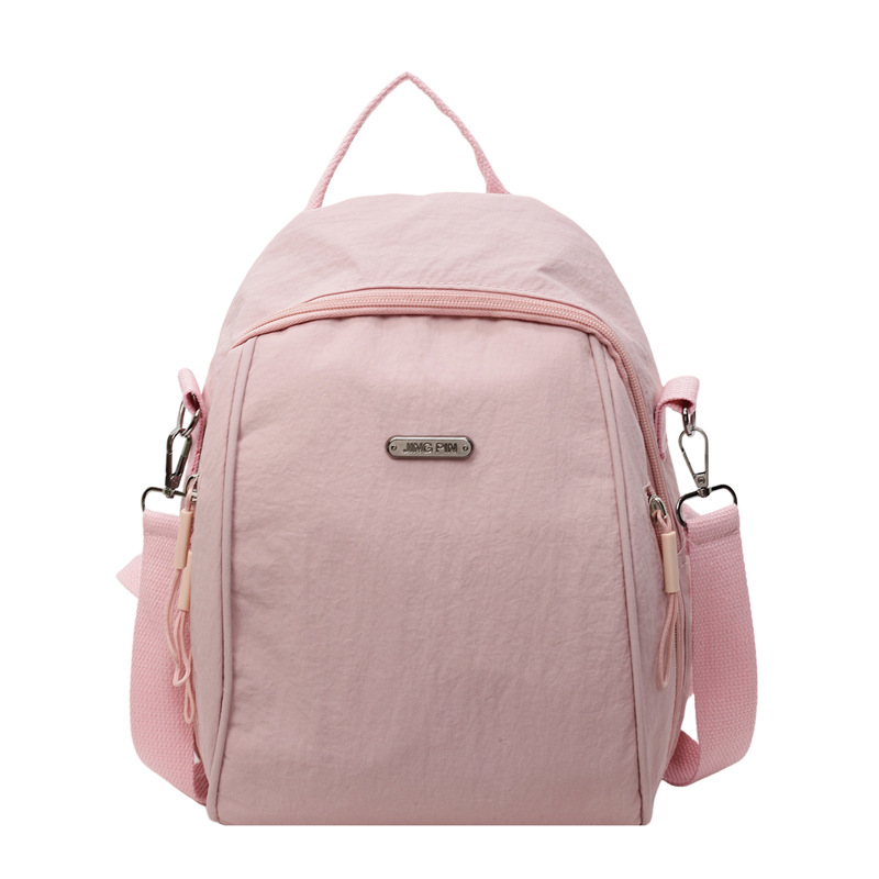 2025 nueva moda femenina versátil mochila de viaje mochila de hombro de viaje simple mochila ligera de gran capacidad