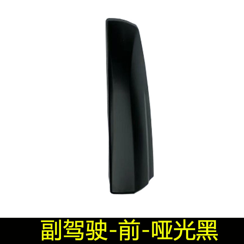 Toyota – Top Plastic Corner Roof rack - 09-14-highlander-passenger-side-front-matte-black