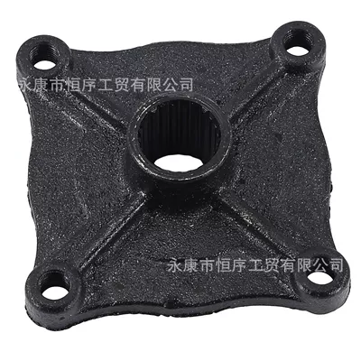 Atv Beach Vehicle Go-Kart Modification Motorcycle frame - fixed-base-black-model