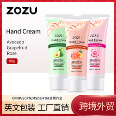 完全英語ハンドクリーム 80 グラム ZOZU アボカドローズ保湿保湿クロスボーダー外国貿易スキンケア製品女性卸売