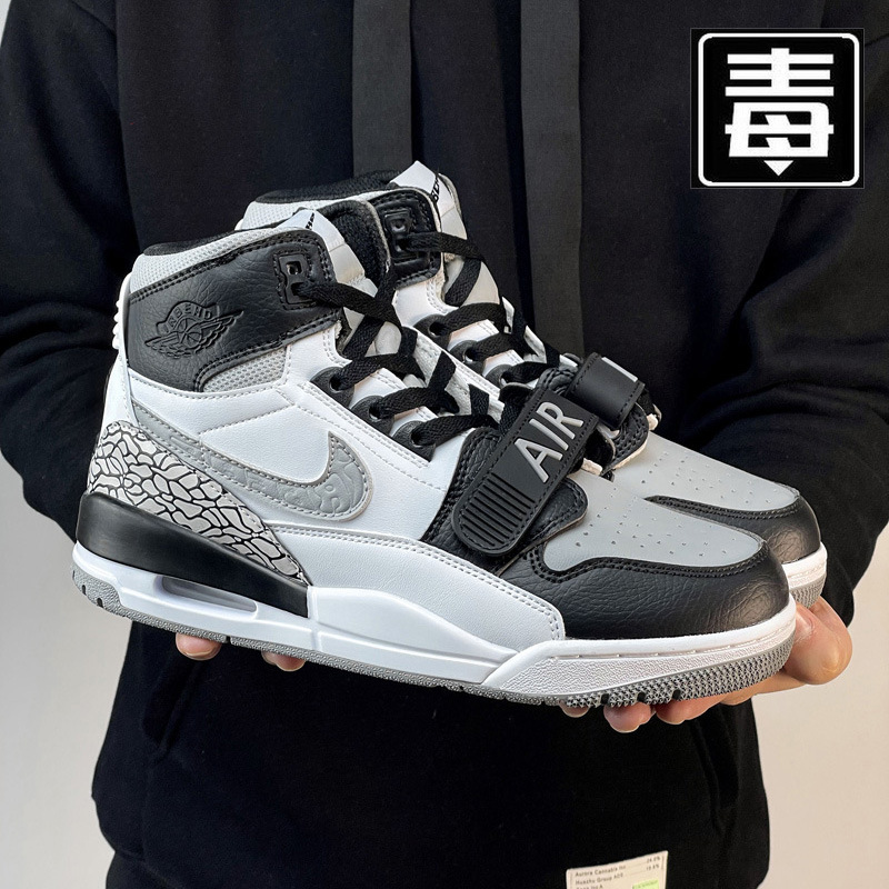 Nai official aj312 high-top basketball shoes Putian aj men's shoes Lakers Zijin men's actual combat cushioning sneaker