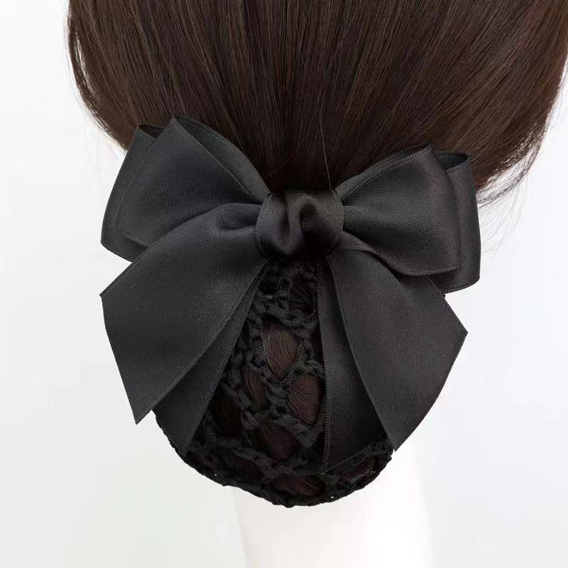 Hotel Stewardess Mobile Telecom Subway Attendant Bow Head Flower Tooling Korean Style Net Flower Headwear Jewelry Hotel Stewardess Mobile Telecom Subway Attendant Bow Head Flower Tooling Korean Style Net Flower Headwear Jewelry