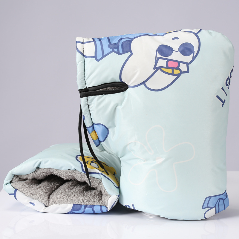 파란 토끼(두꺼운 큰 입 모델)