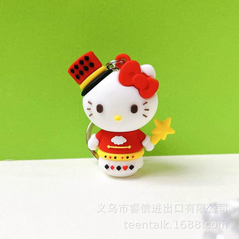 Hello kitty, карикатурный креатив ключодержа, подвеска, кот, подарок на день рождения