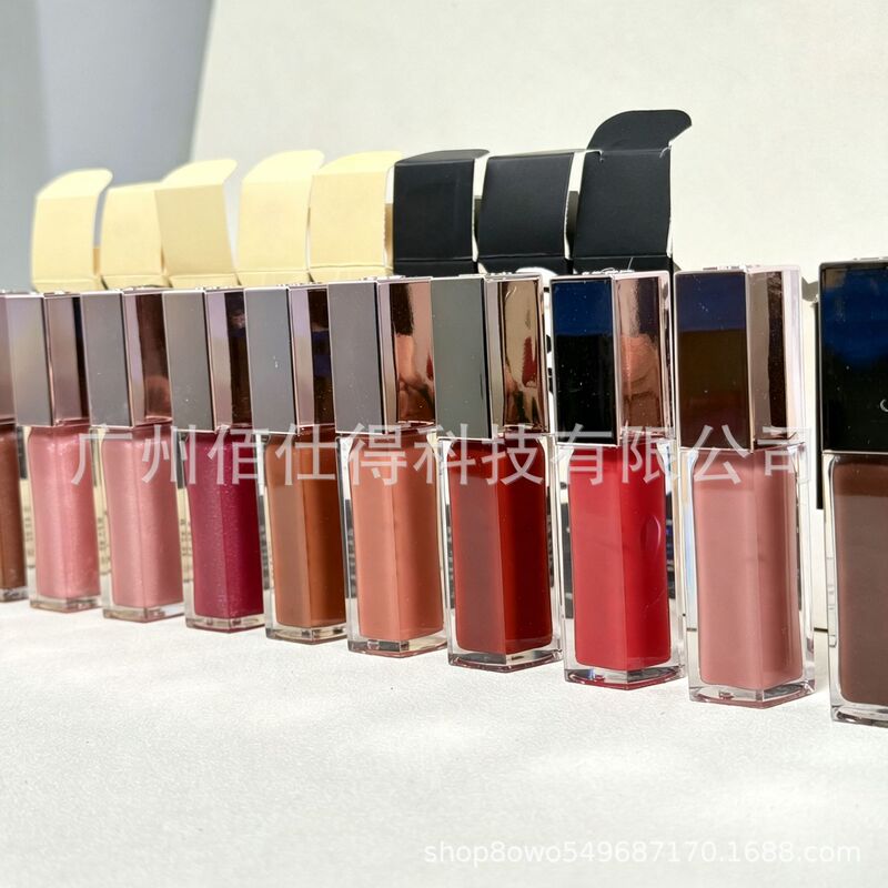 In-stock Fenty Shimmering Intense Color Lipstick Starry Mirror Lip Glaze Lip Gloss Nude Color Lipstick
