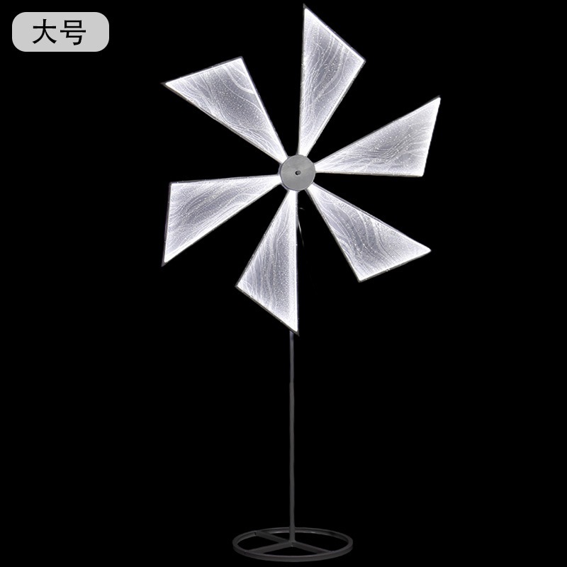 Nueva boda, molino de viento de agua brillante, accesorios de decoración de gran salón de banquetes, mejora la calidad del lugar, crea una atmósfera romántica