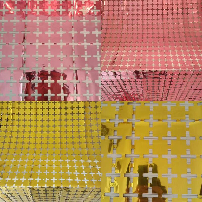 1.6mm Shiny Small Square Rain Curtain Door Curtain Scene Decoration Birthday Party Metallic Party Streamers 1.6mm Shiny Small Square Rain Curtain Door Curtain Scene Decoration Birthday Party Metallic Party Streamers