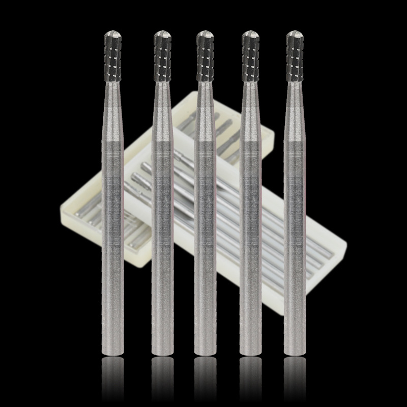 2.35mm钨钢圆头直牙针钨钢雕刻刀头核雕橄榄雕刻钻头微雕精雕圆刀