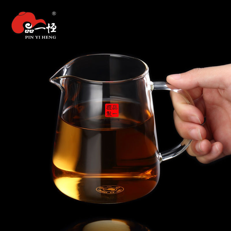 A constant Glass Justice cup thickening Heat Glass Teapot suit capacity tea utensils